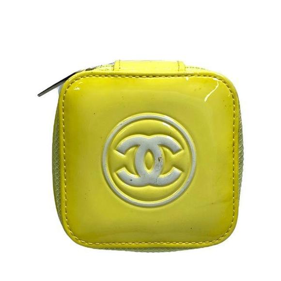 Chanel Handbags - Chanel Accessory Case Yellow